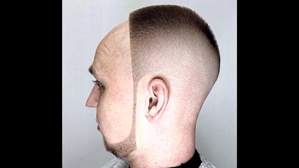 Lustige Haarschnitte