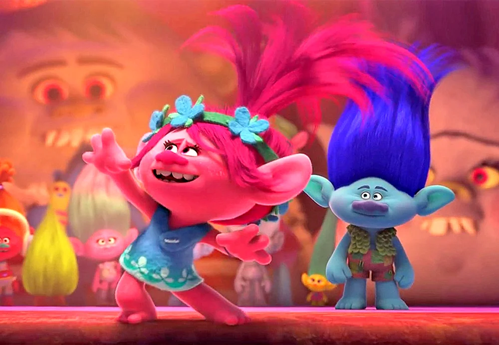 Prinzessin Rozochka Cartoon Trolls