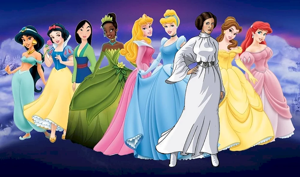 Disney-Prinzessinnen Cartoons
