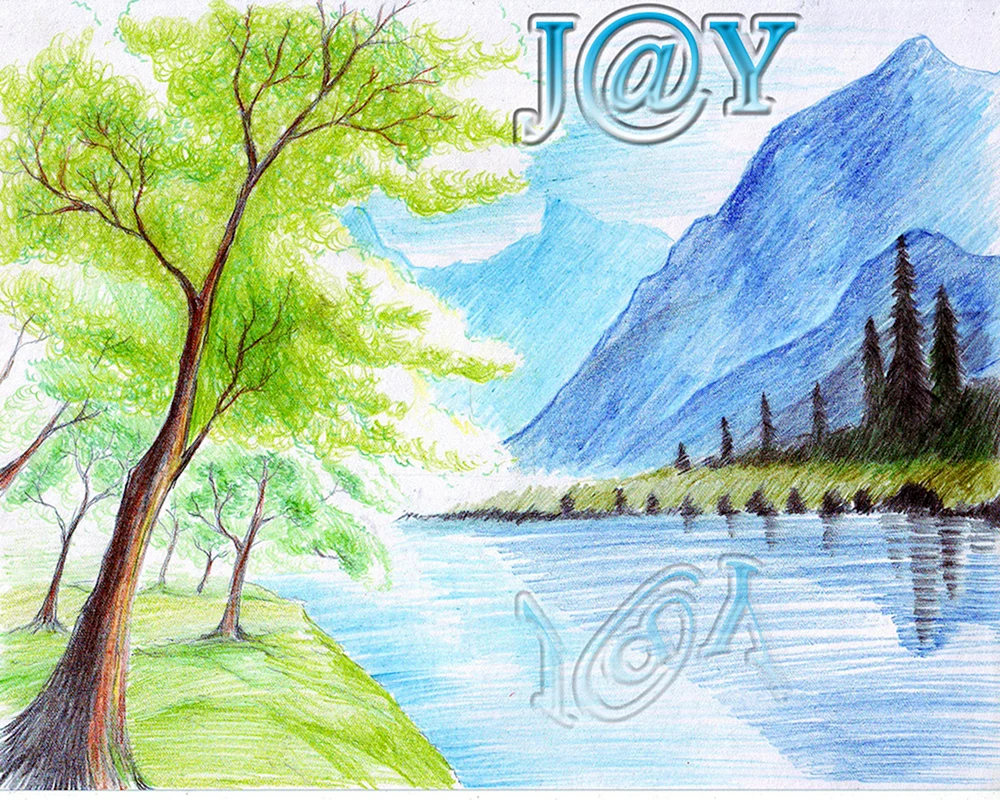 Landschaft einfach