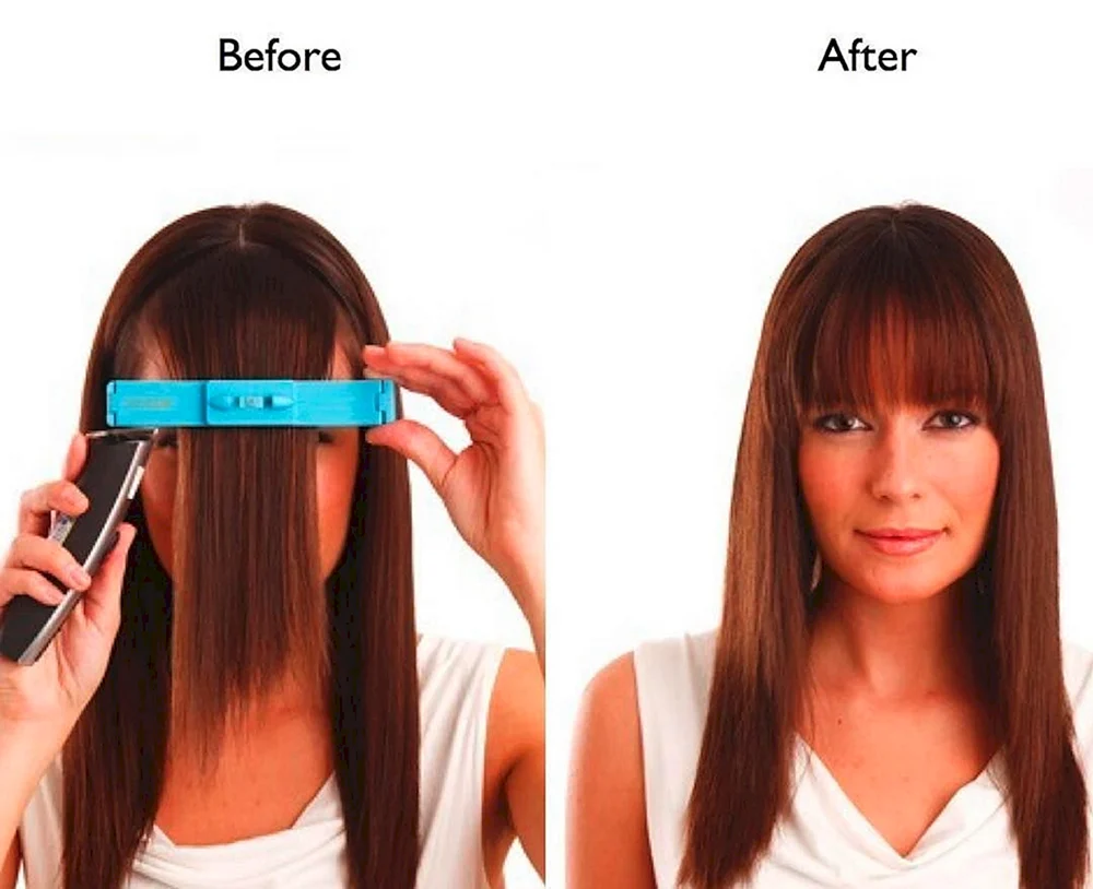 Ein Hilfsmittel zum Trimmen der Haare
