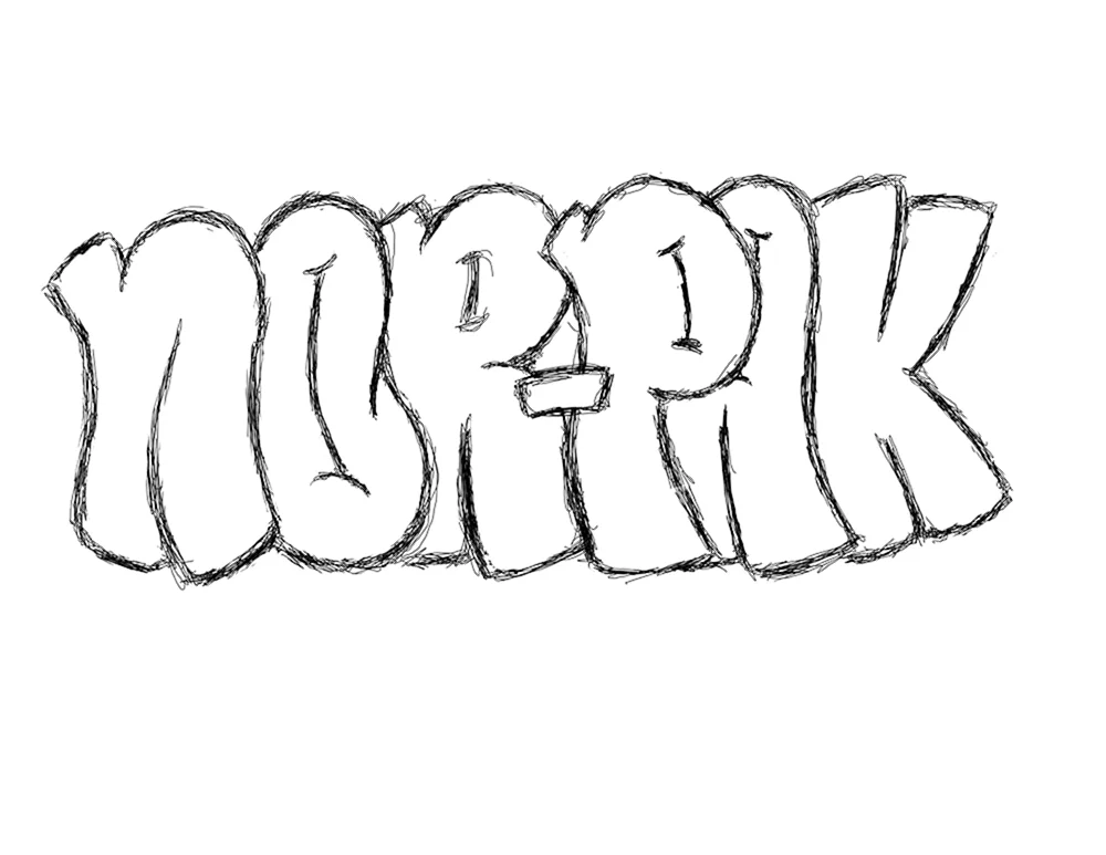 Einfache Graffiti