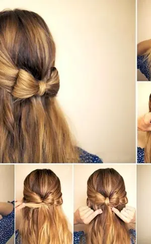 Einfache Frisuren für langes Haar