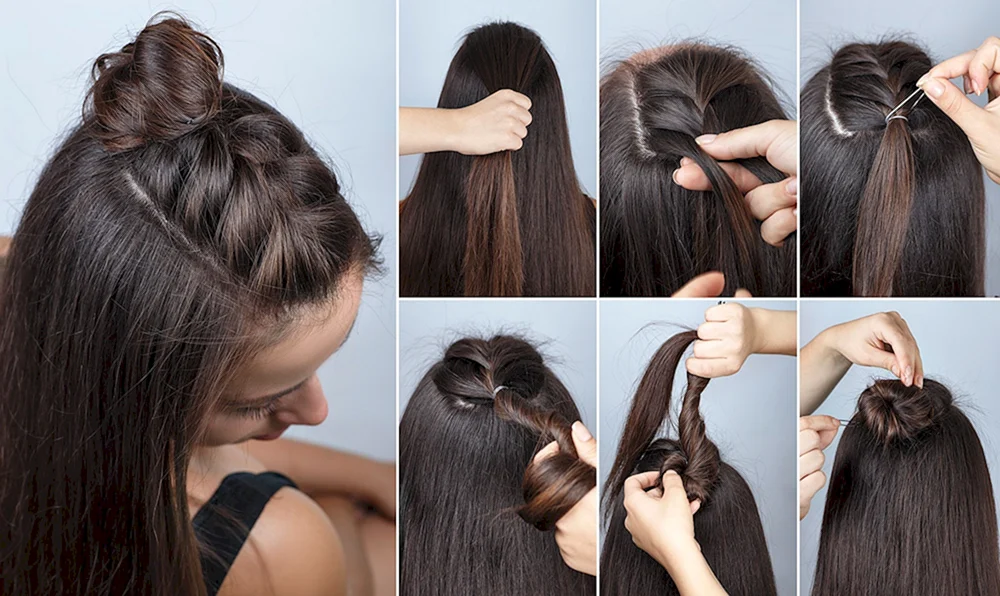 Einfache Frisuren mit offenem Haar