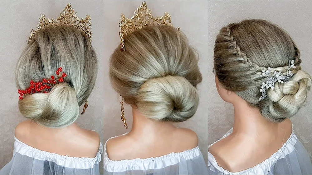 Kammfrisuren für kurzes Haar