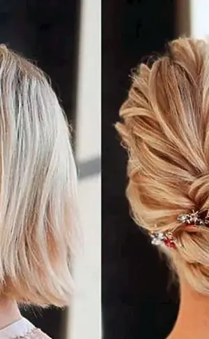 Bundle auf kurzem Haar