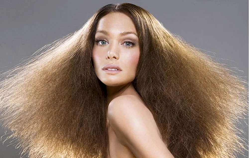 Wuscheliges Haar