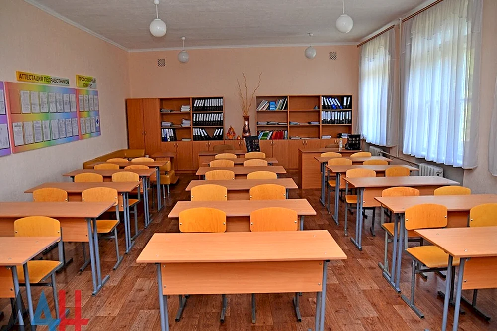Leere Schule Klassenzimmer