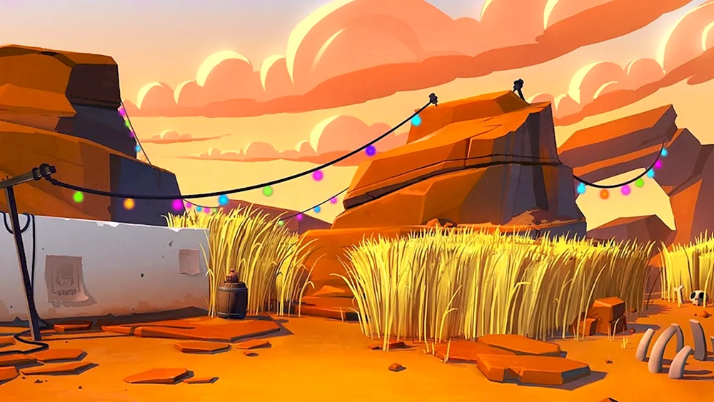 Brawl Stars auf grünem Hintergrund