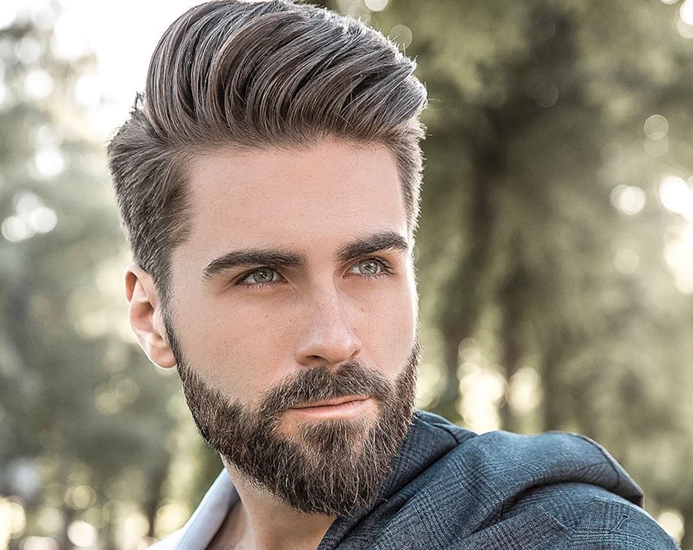 Quiff haircut