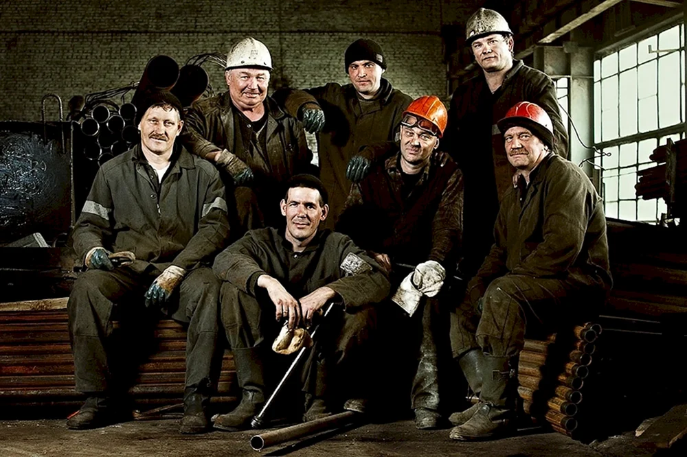 Arbeiter in der Fabrik