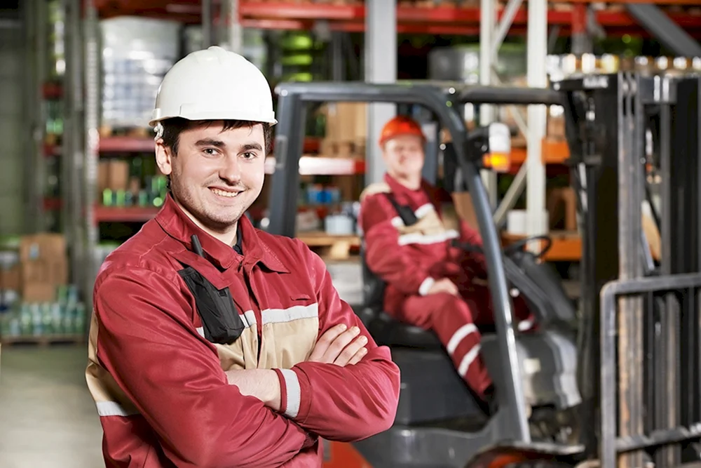 Arbeiter in der Fabrik