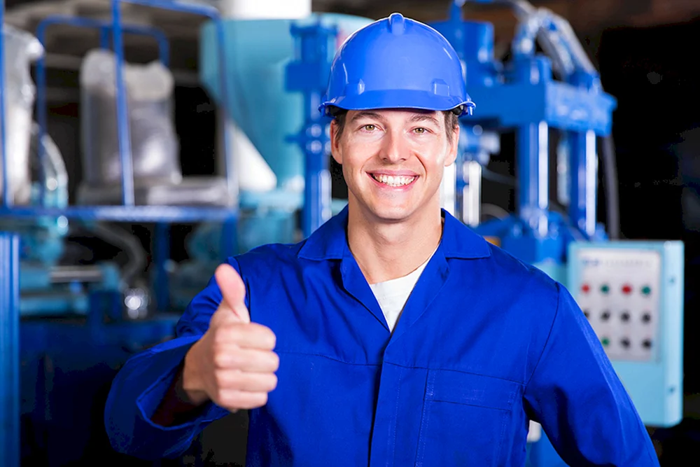 Arbeiter in der Fabrik