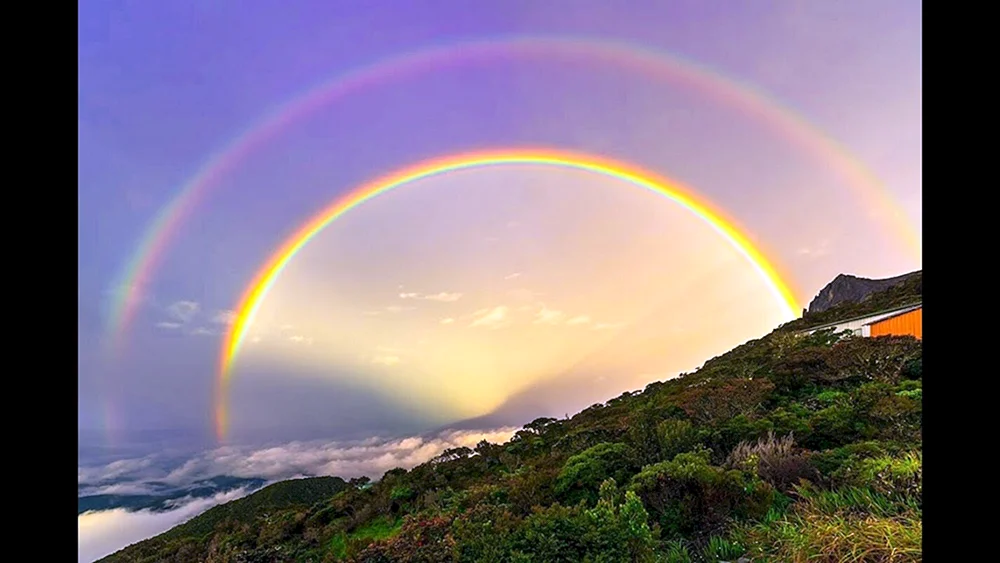 Regenbogen am Himmel