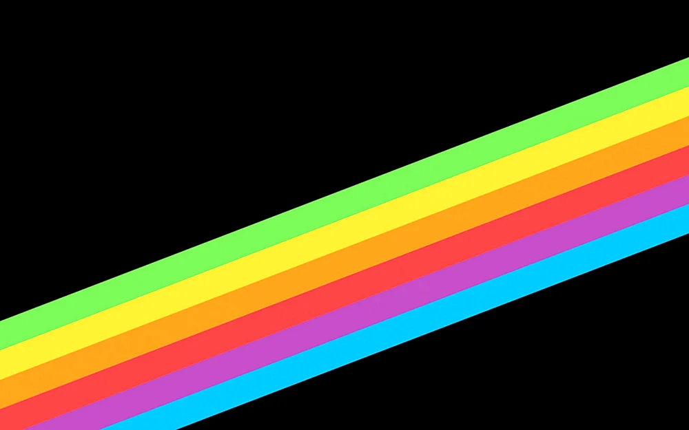 Regenbogen-Ästhetik