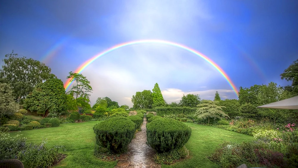 Regenbogenlandschaft Robert Duncanson