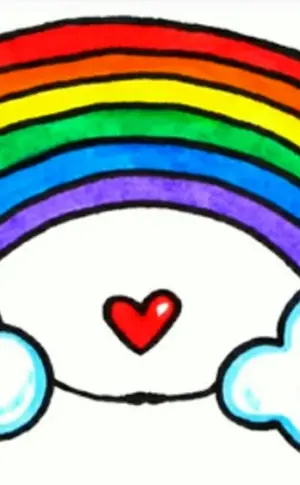 Regenbogen Zeichnung