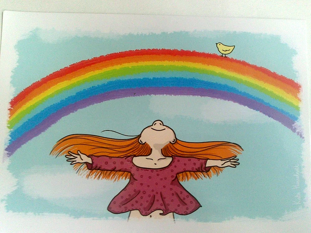 Regenbogen zeichnen