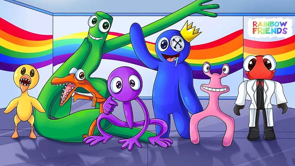 Rainbow friends Spiel