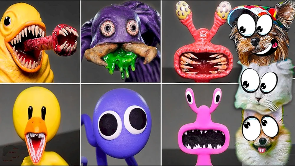 Rainbow friends Monster