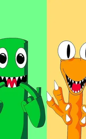 Rainbow Friends ROBLOX Blau
