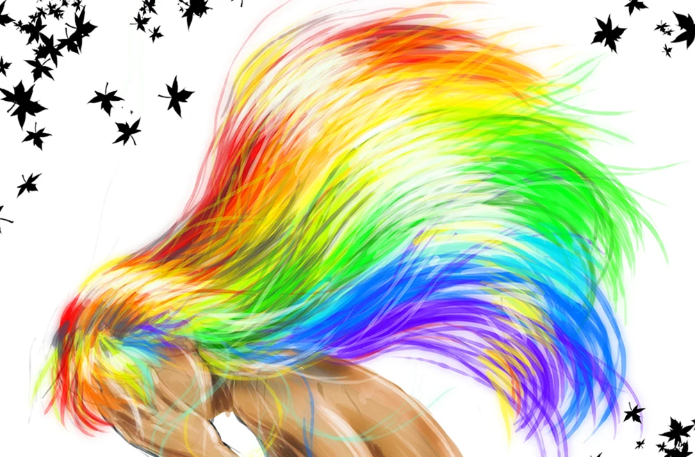 Regenbogen zeichnen