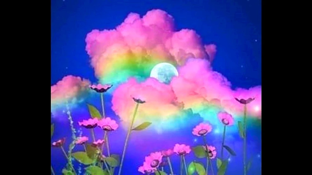 Regenbogen-Hintergrund