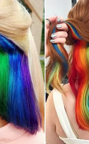 Regenbogenhaar
