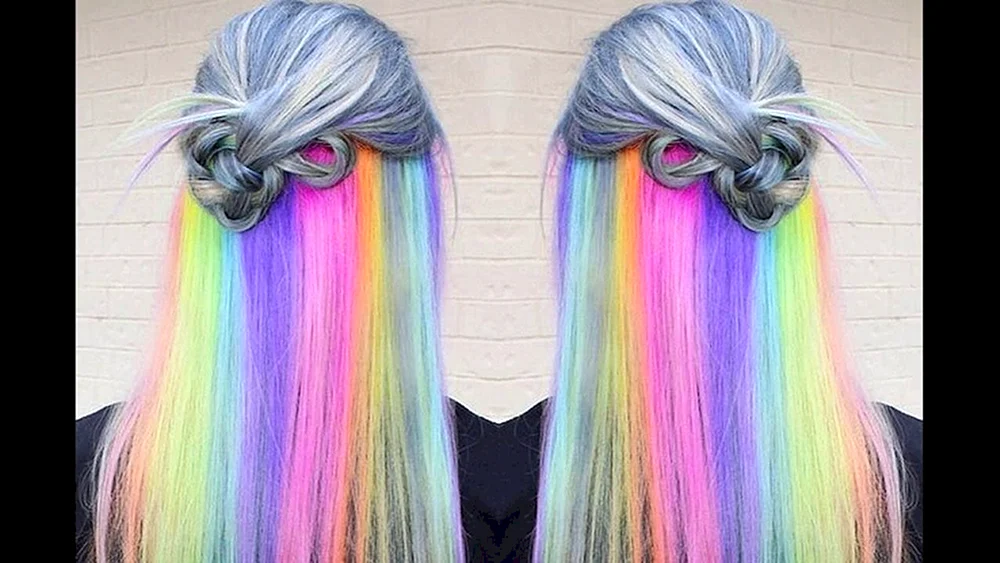 Regenbogenhaar