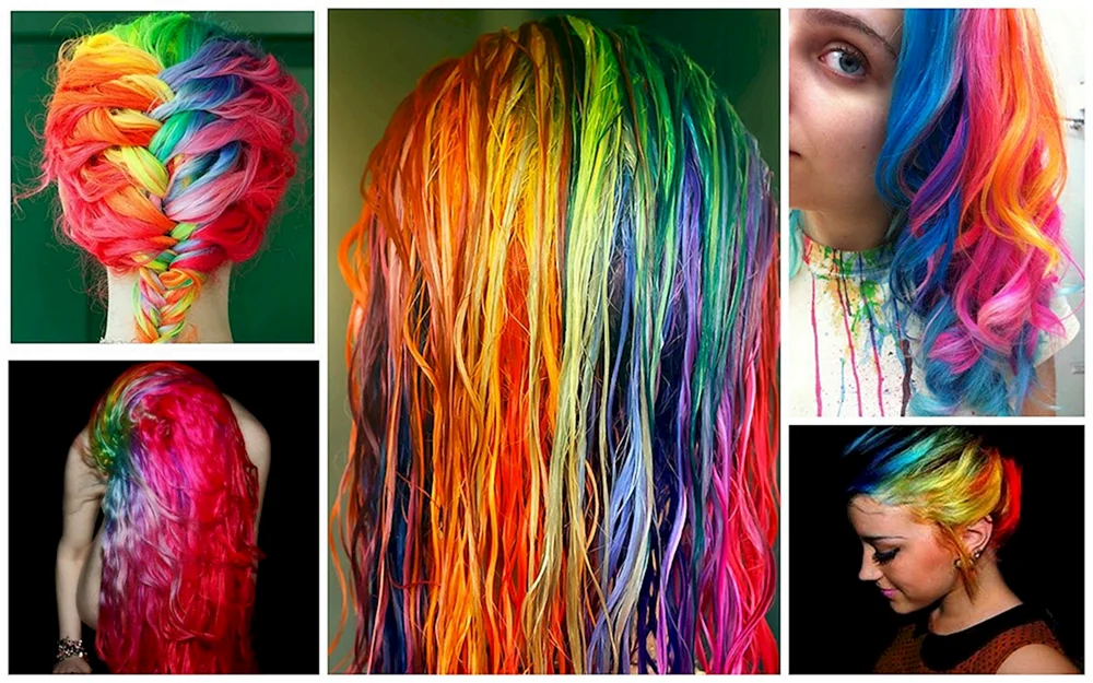 Regenbogenhaar
