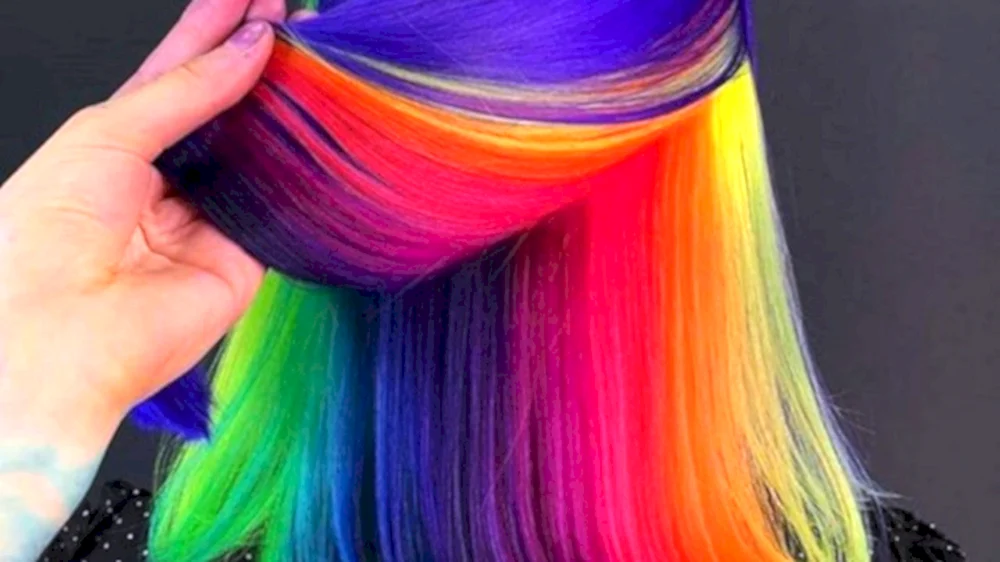 Regenbogenhaar