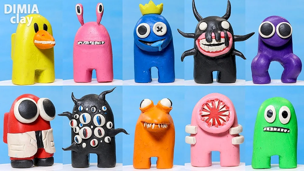 Rainbow friends Modellierung