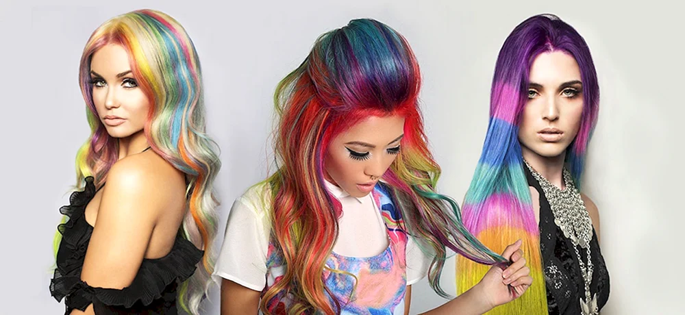 Bunte Haare für Kinder
