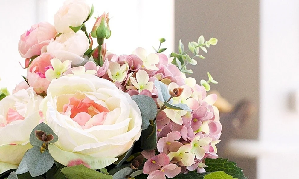 Ranunkel und Eustoma