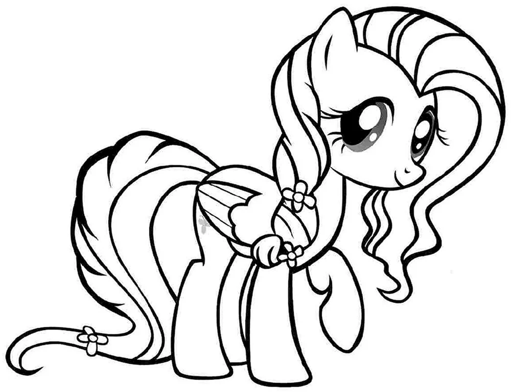 Rarity Pony ausmalen