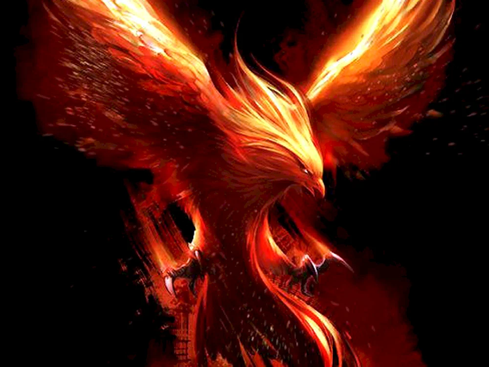 Simurgh-Vogel Phönix