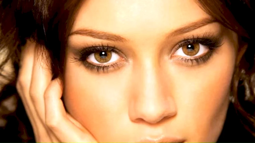 Schräge Augen