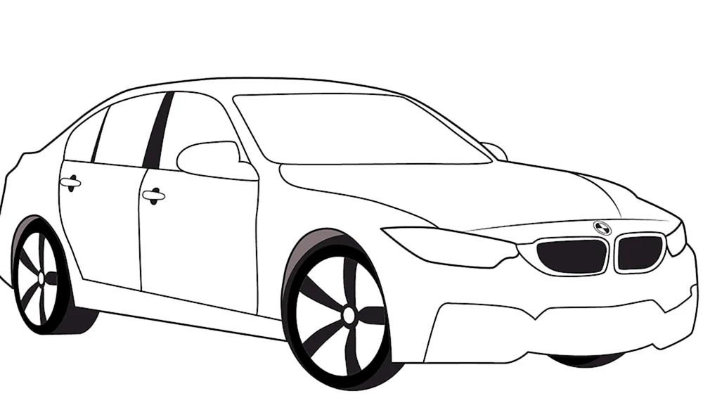 Einfärbung BMW m5