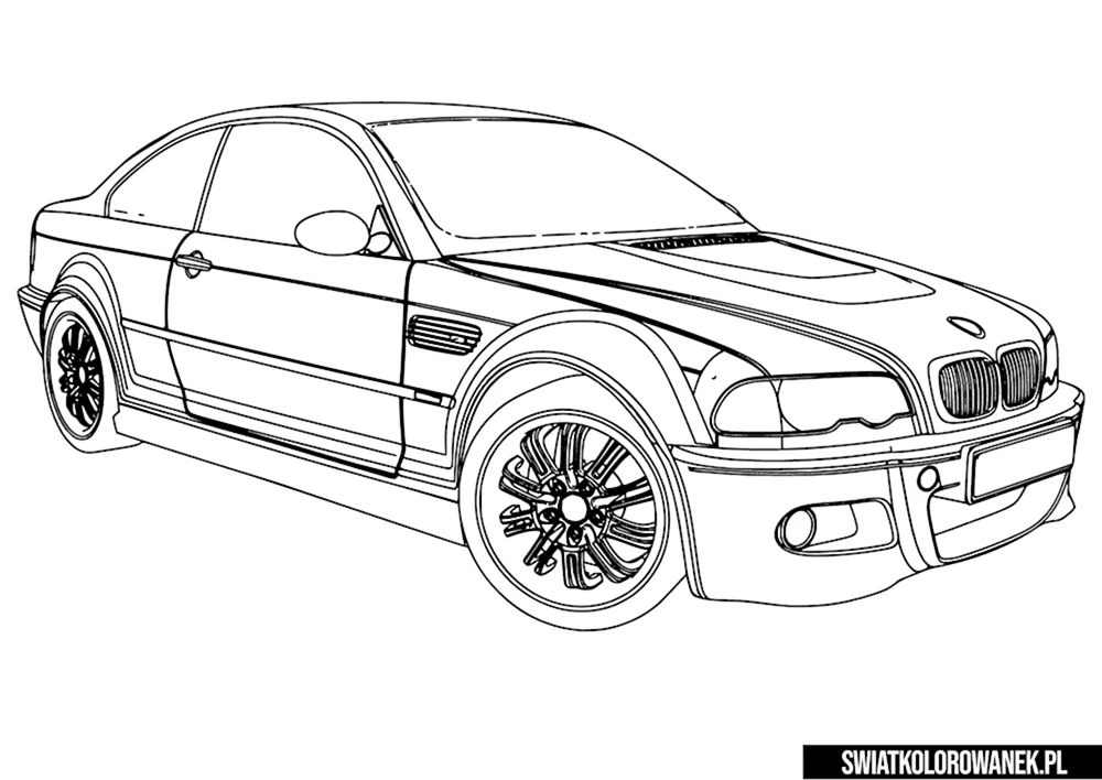Färbung BMW m3 GTR