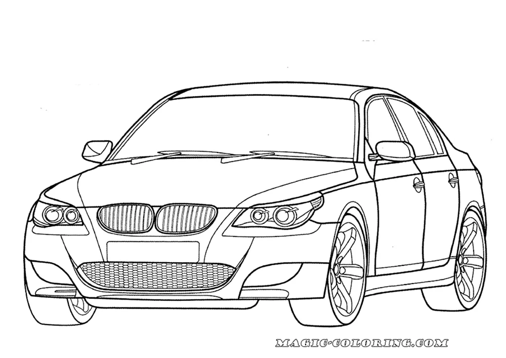 Einfärbung BMW m5 e60