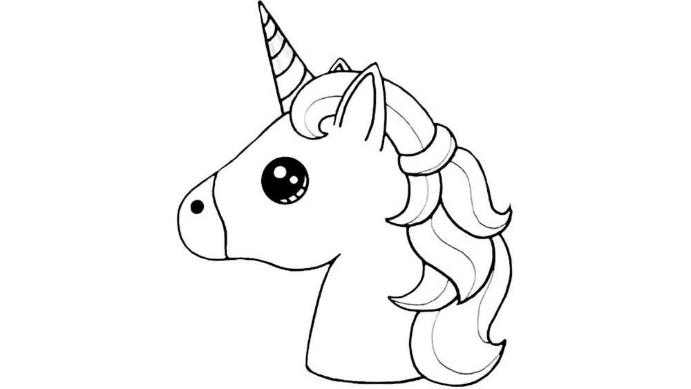 Einhorn Ausmalen