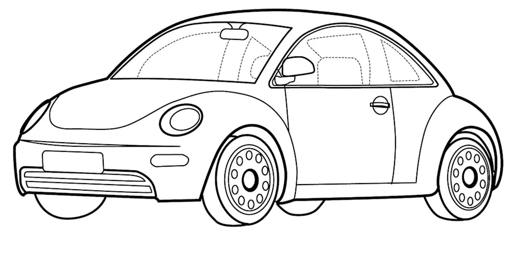Ausmalen Volkswagen Käfer