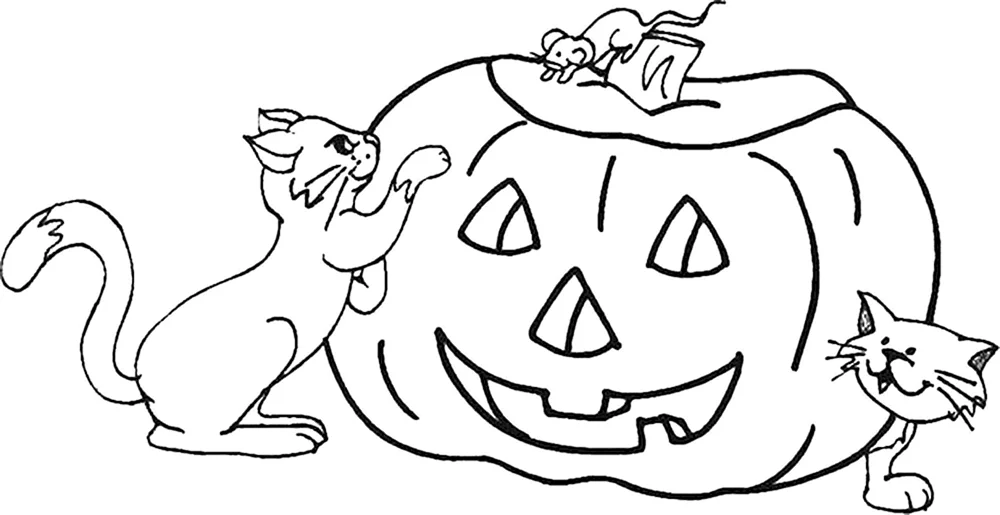 Halloween ausmalen
