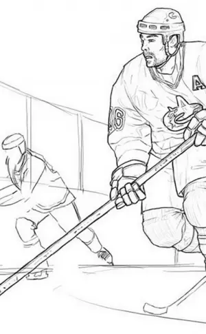 Ausmalbilder Hockey Ovechkin