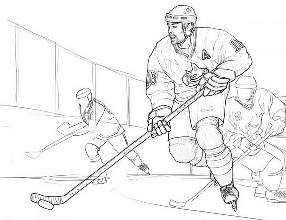 Ausmalbilder Hockey Ovechkin