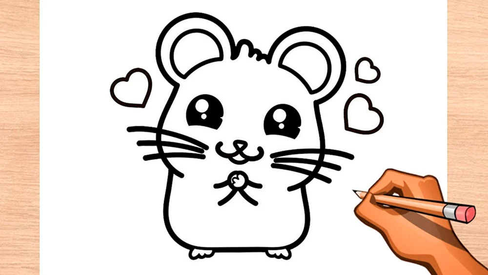 Hamster ausmalen