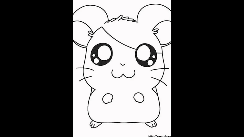 Hamster ausmalen
