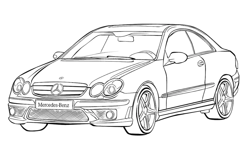 BMW m3 GTR Umriss