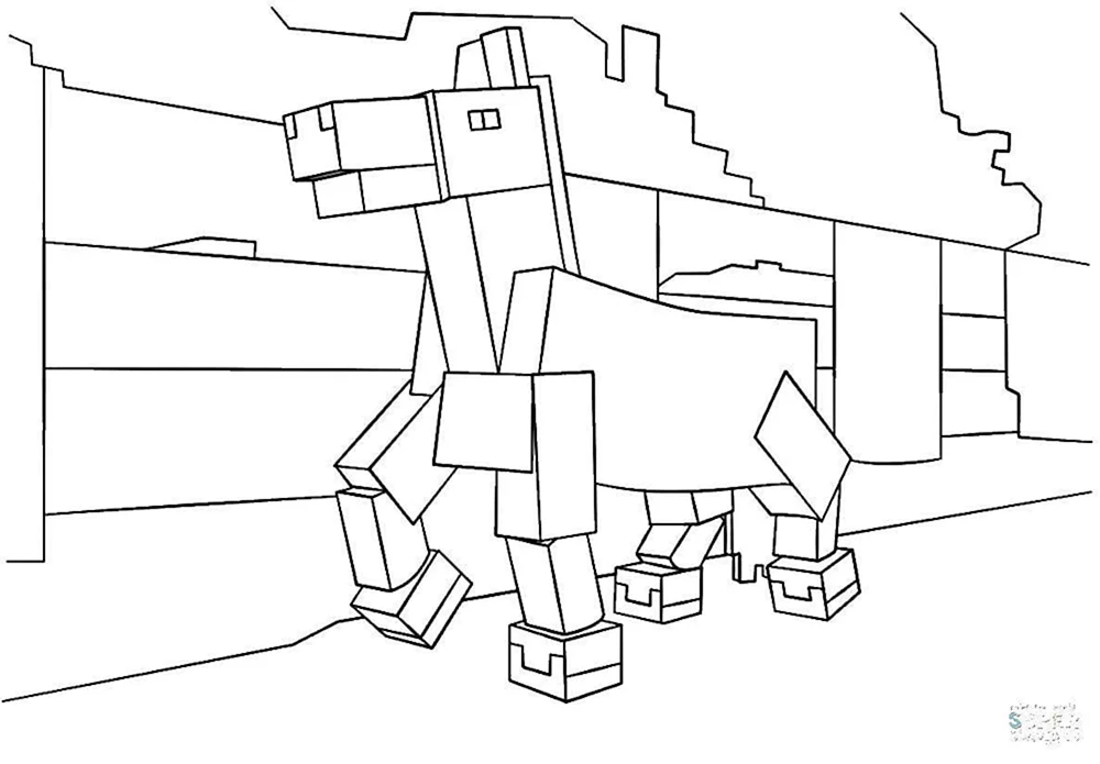 ENDER Drache zum Ausmalen lego