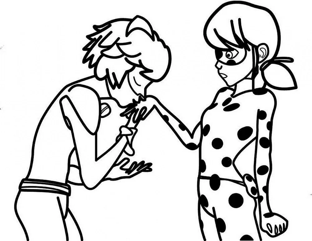 Farbgebung Lady Bug und SUPERCAT